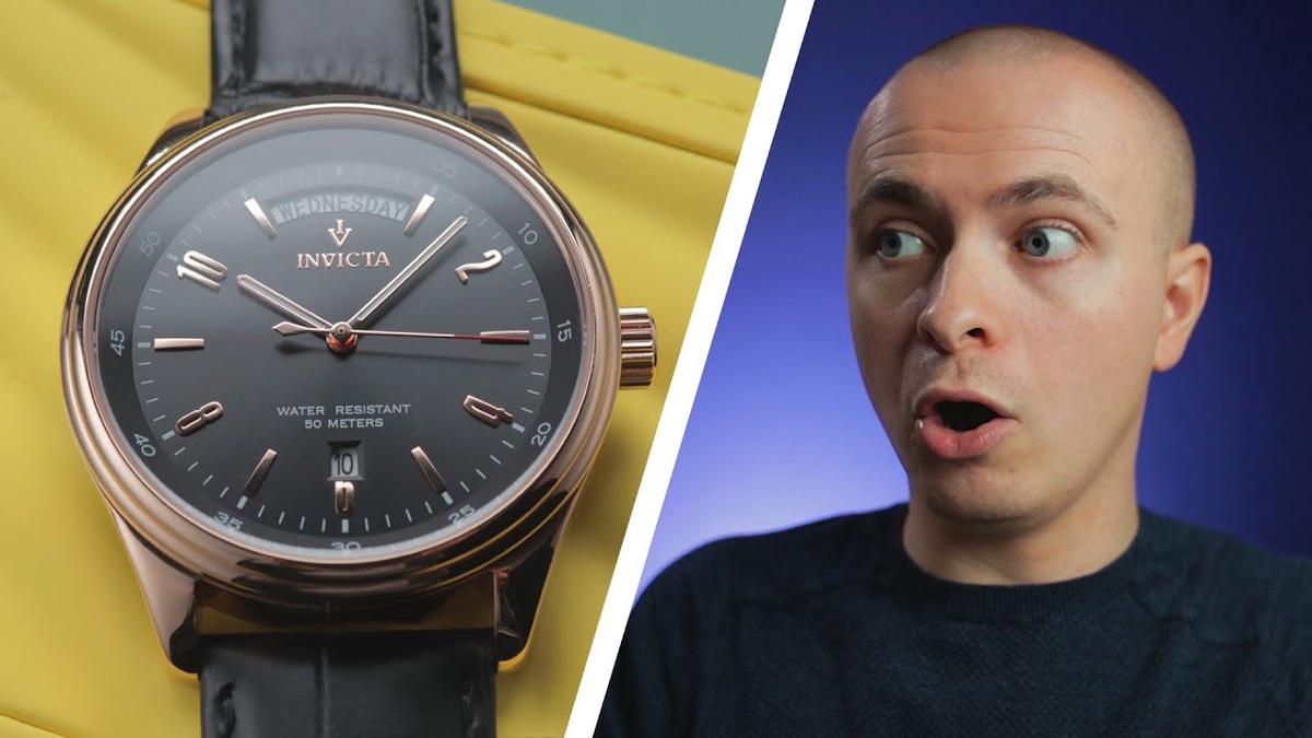 'Video thumbnail for A Stunning Dress Watch From…INVICTA?!'