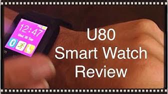 'Video thumbnail for U80 Smart Watch Review'