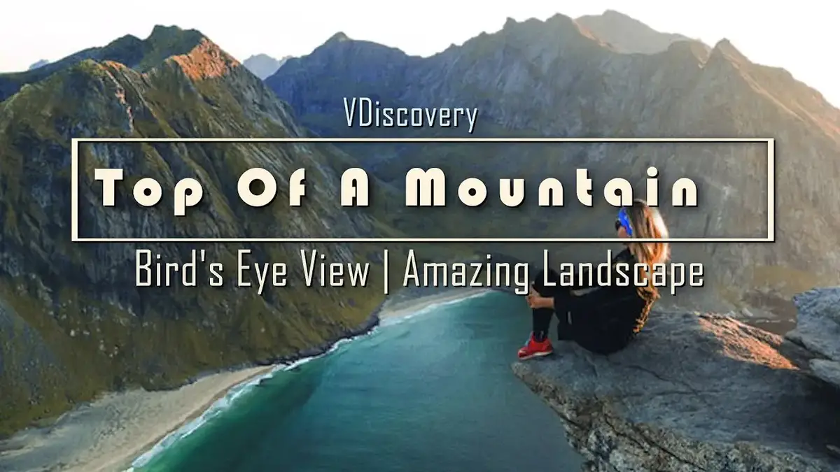 'Video thumbnail for Top Of A Mountain - Bird's Eye View | Amazing Landscape'
